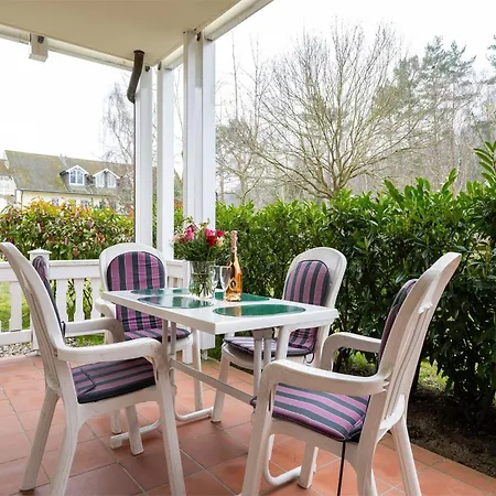 Duenenpark - Komfort Mit 1 Schlafzimmer Und Terrasse Im Erdgeschoss 002 דירה בינץ